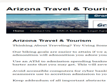 Tablet Screenshot of grand-canyon-state.com